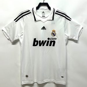 2008-2009 Real Madrid home short sleeves