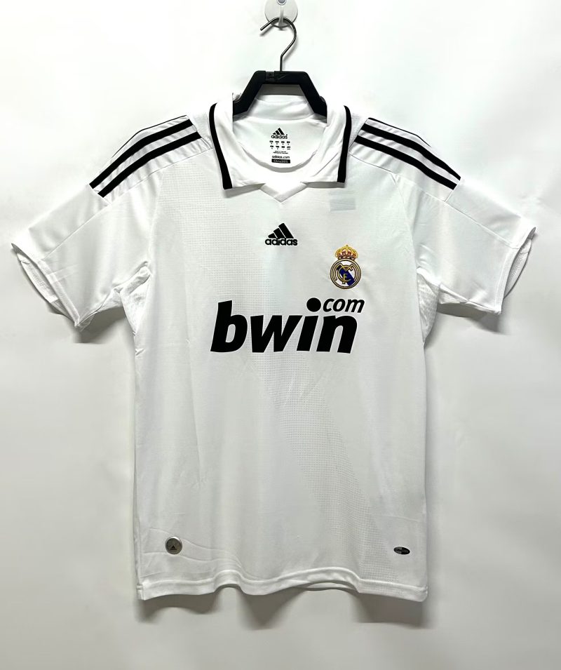 2008-2009 Real Madrid home short sleeves