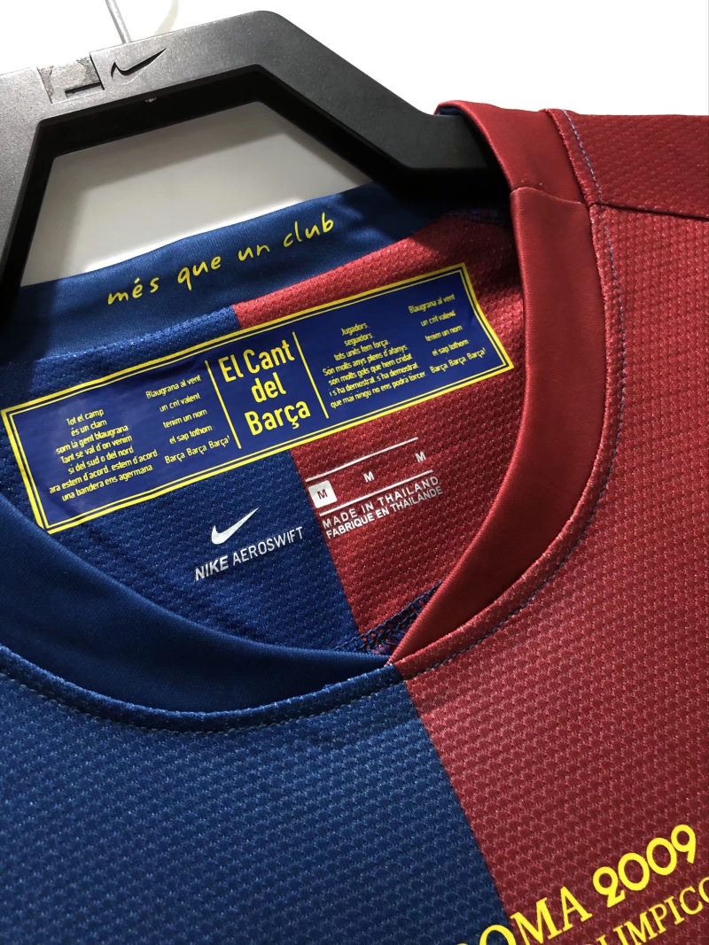2008-2009 UEFA Barcelona home short sleeves