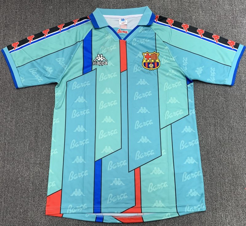 1996-97 Barcelona away short sleeves
