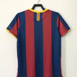 2010-2011 Barcelona home short sleeves