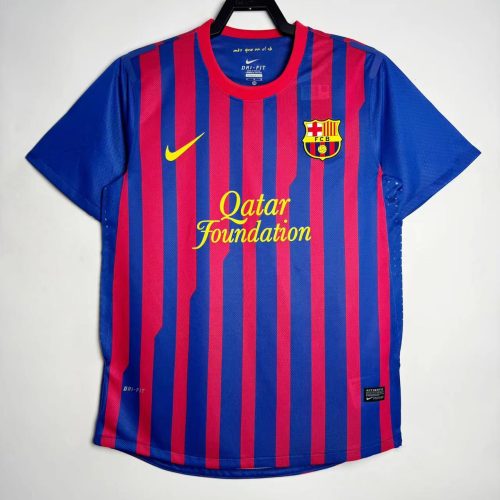 2011-2012 Barcelona home short sleeves