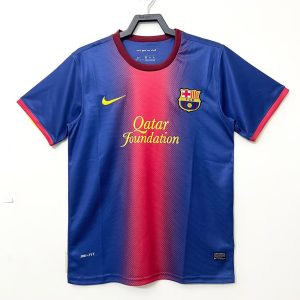 2012-2013 Barcelona home short sleeves