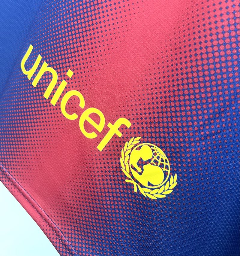 2012-2013 Barcelona home short sleeves