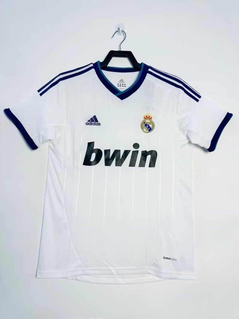 2012-2013  Real Madrid home short sleeves