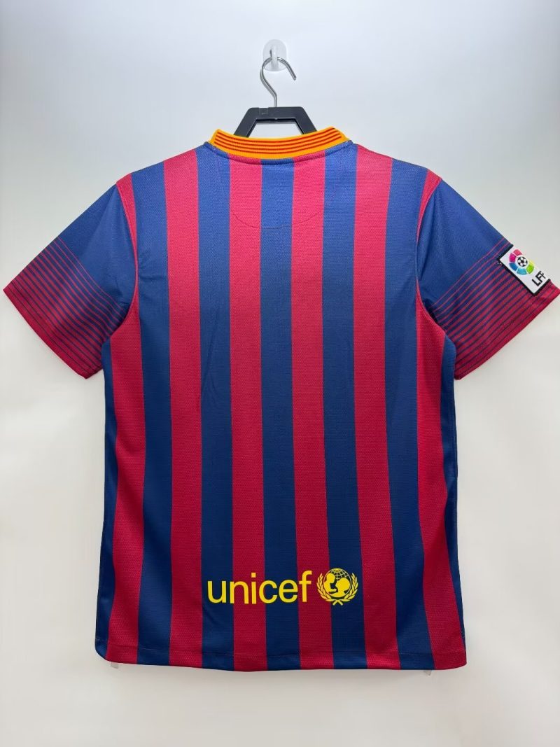 2013-2014 Barcelona home short sleeves