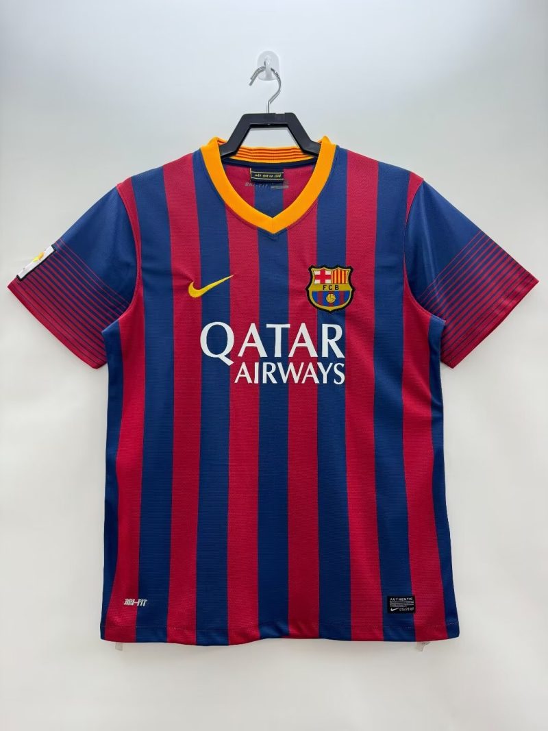 2013-2014 Barcelona home short sleeves