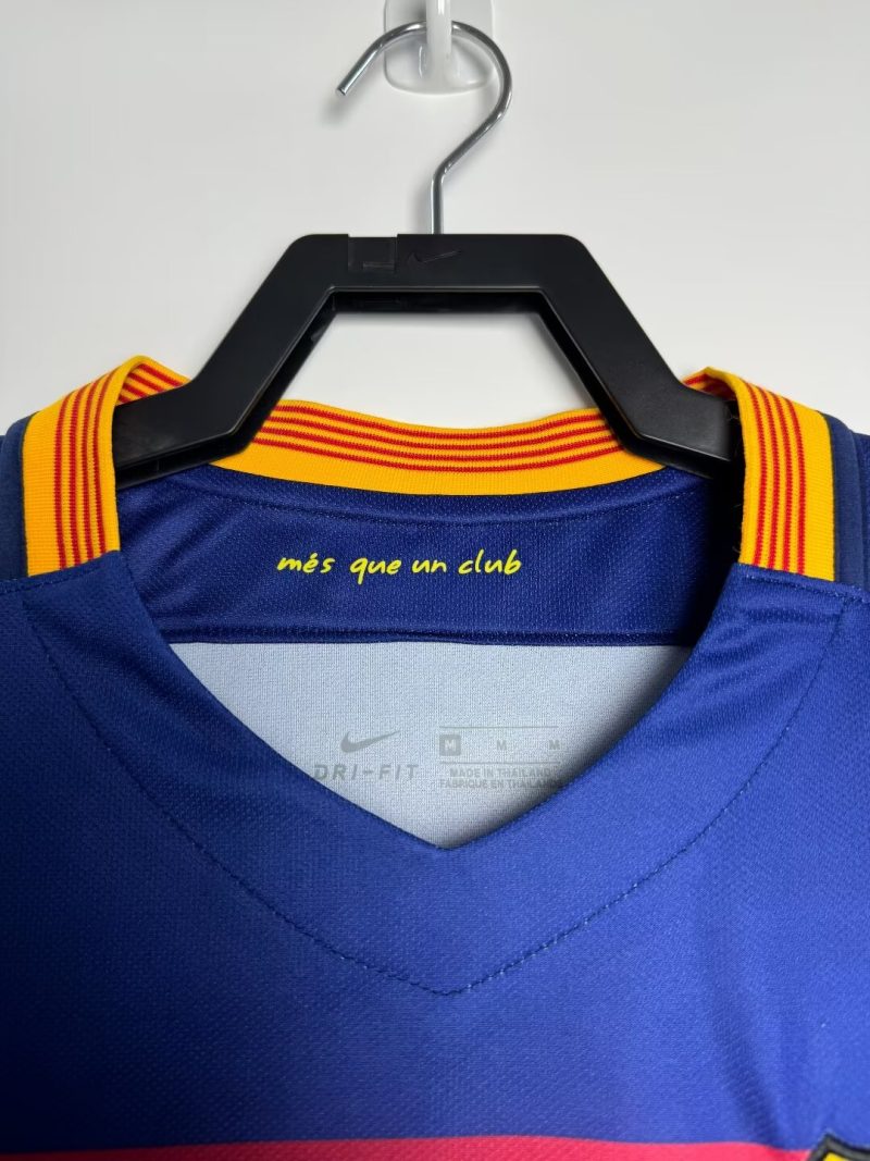 2015-2016 Barcelona home short sleeves