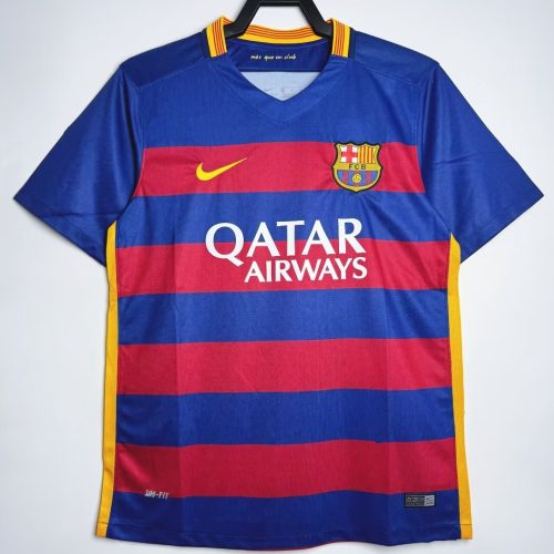 2015-2016 Barcelona home short sleeves