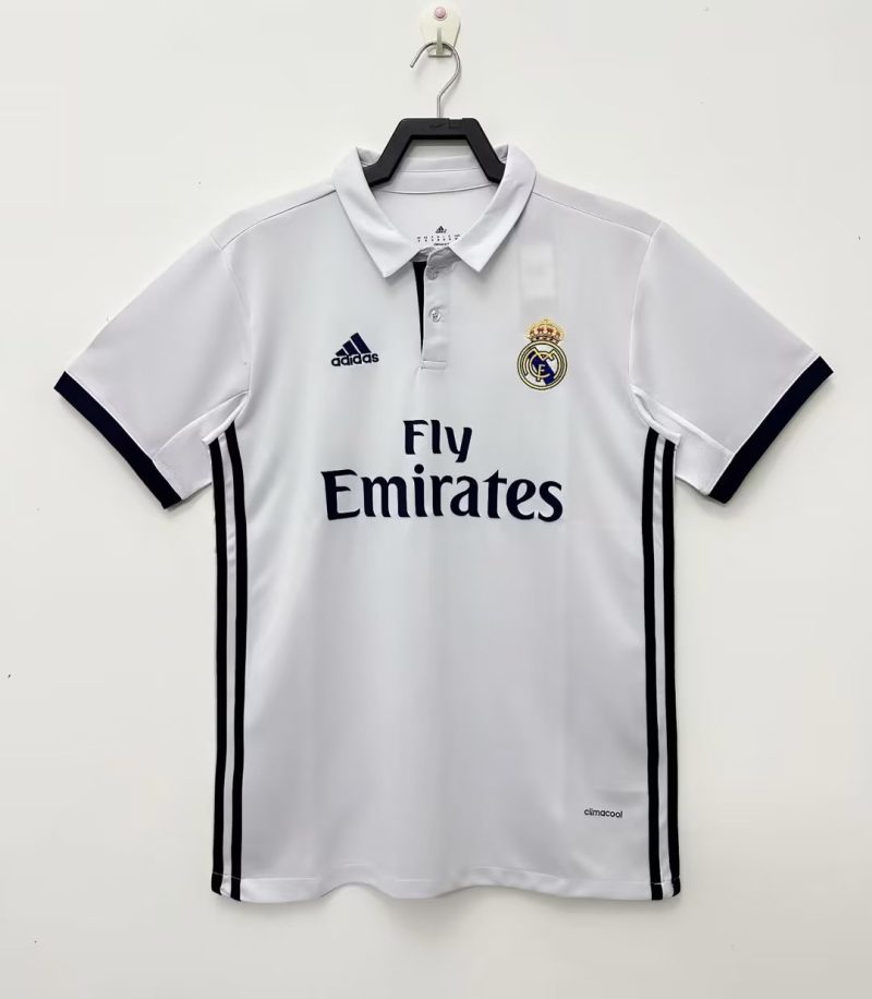 2016-2017  Real Madrid home short sleeves