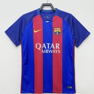 2016-2017 Barcelona home short sleeves