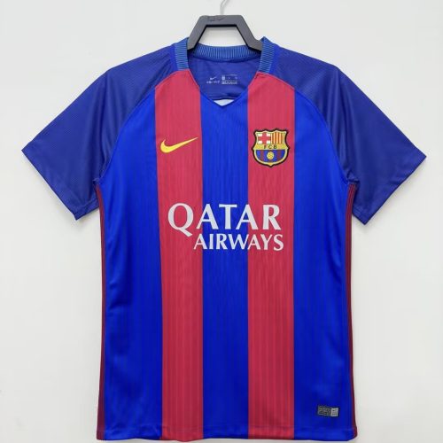 2016-2017 Barcelona home short sleeves