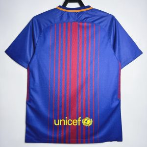 2017-2018 Barcelona home short sleeves
