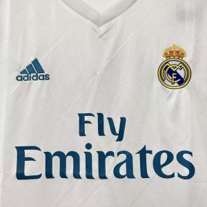 2017-2018 Real Madrid home short sleeves