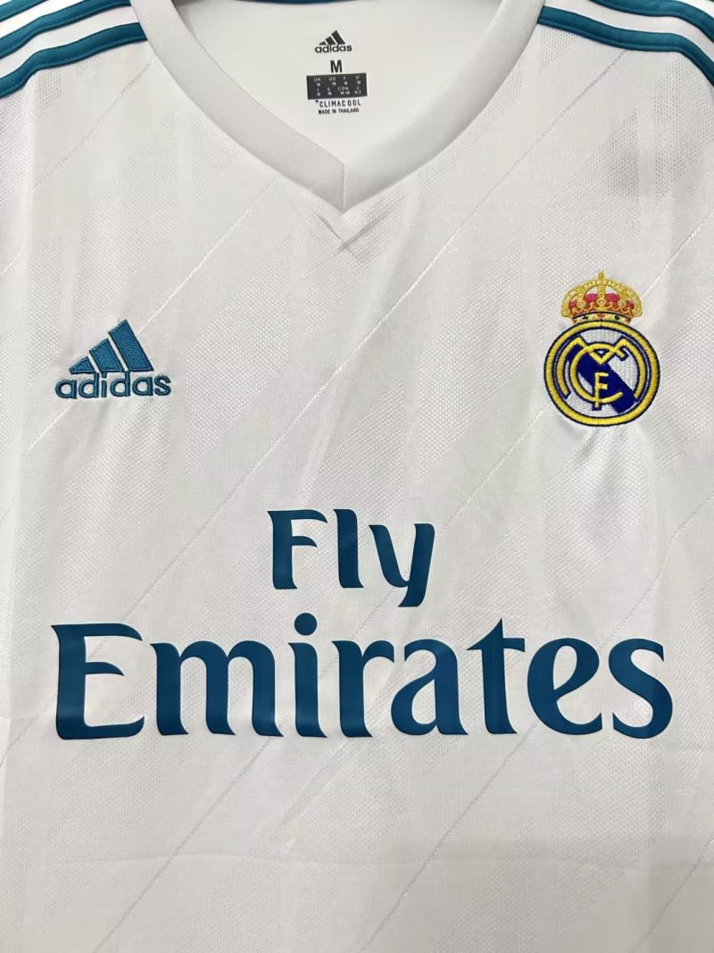 2017-2018 Real Madrid home short sleeves