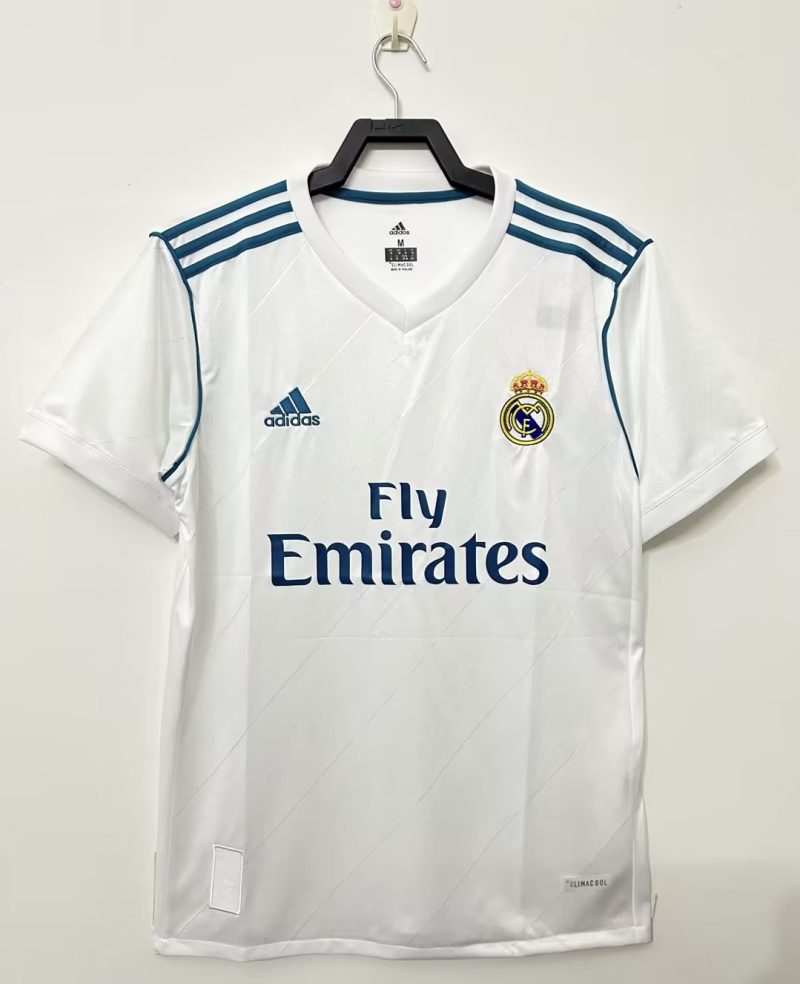 2017-2018 Real Madrid home short sleeves