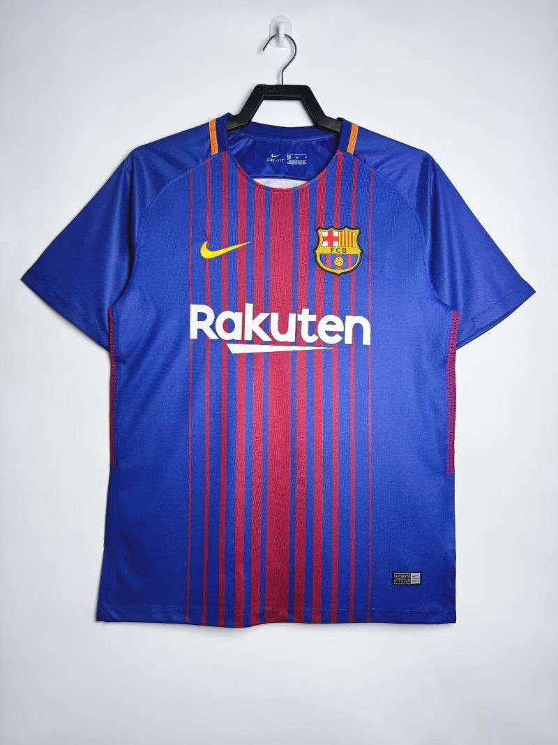 2017-2018 Barcelona home short sleeves
