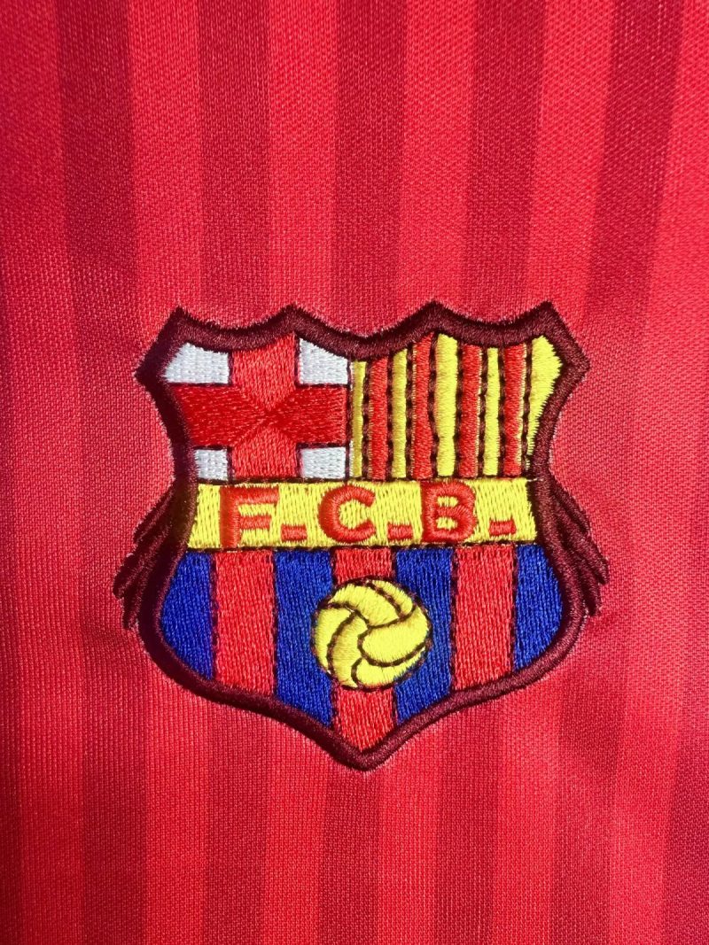 1989-1992Barcelona home short sleeves