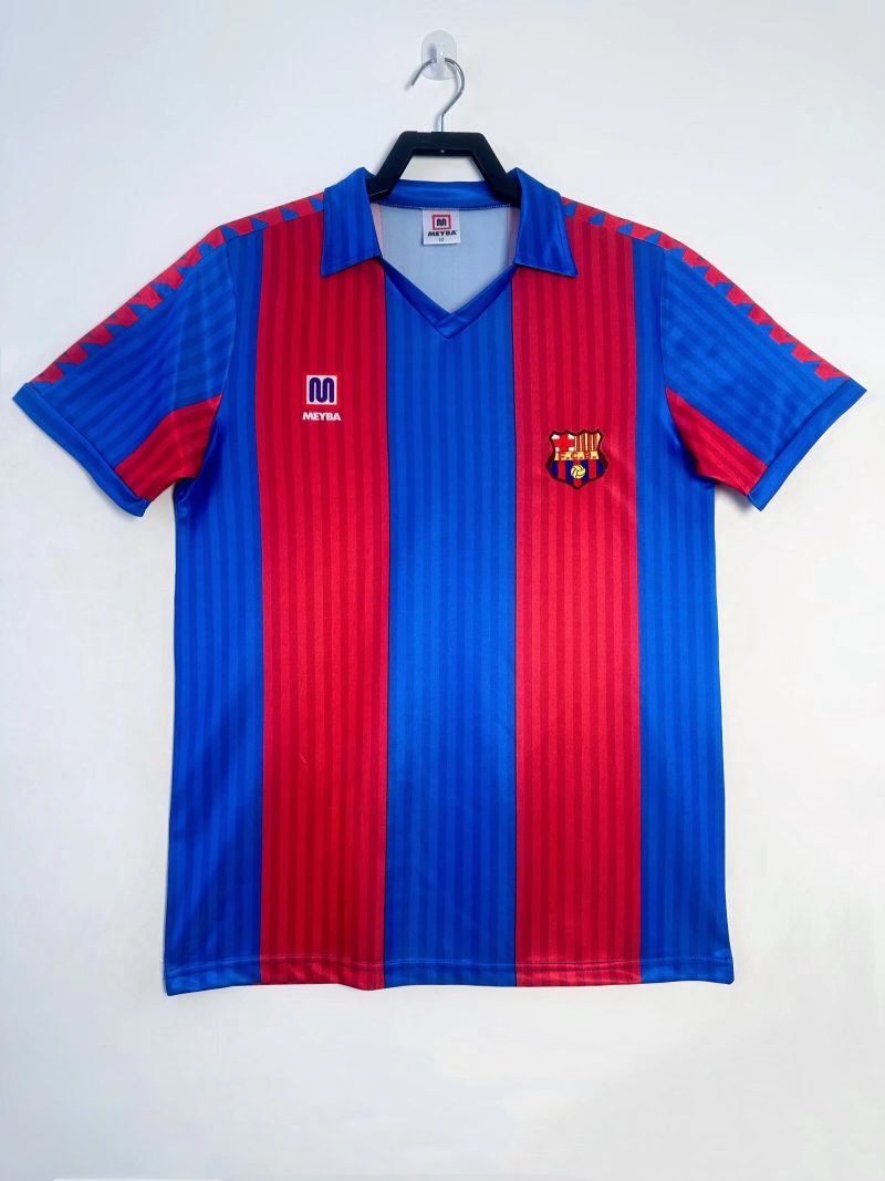 1989-1992Barcelona home short sleeves