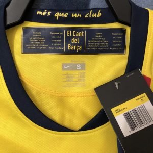 2019-2020 Barcelona  away short sleeves