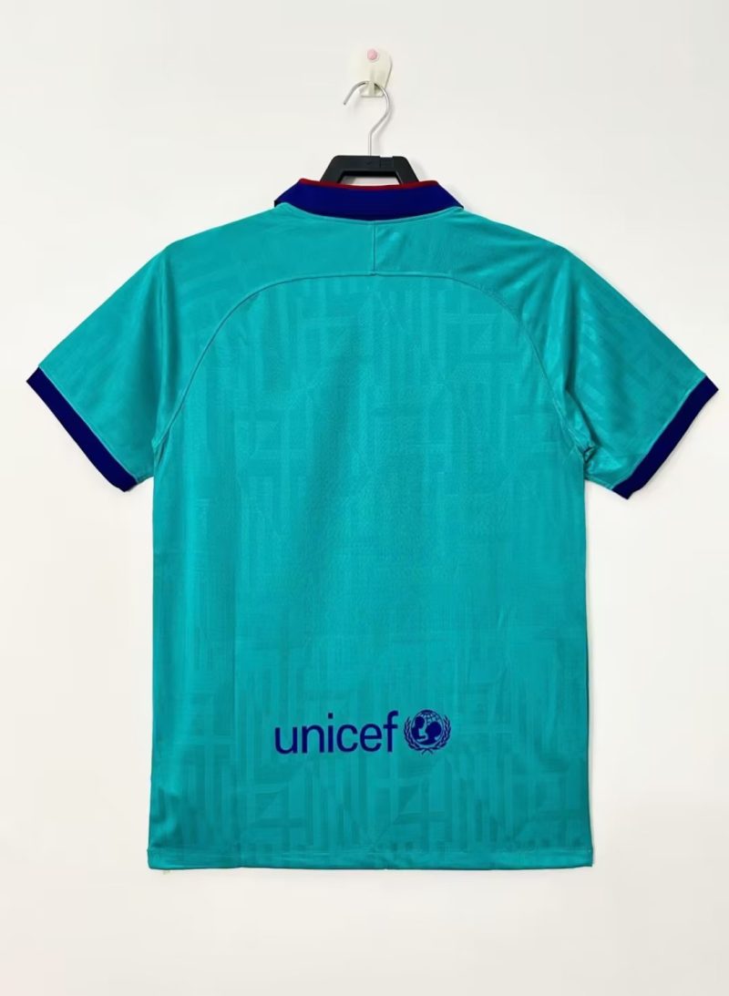 2019-2020 Barcelona  away short sleeves