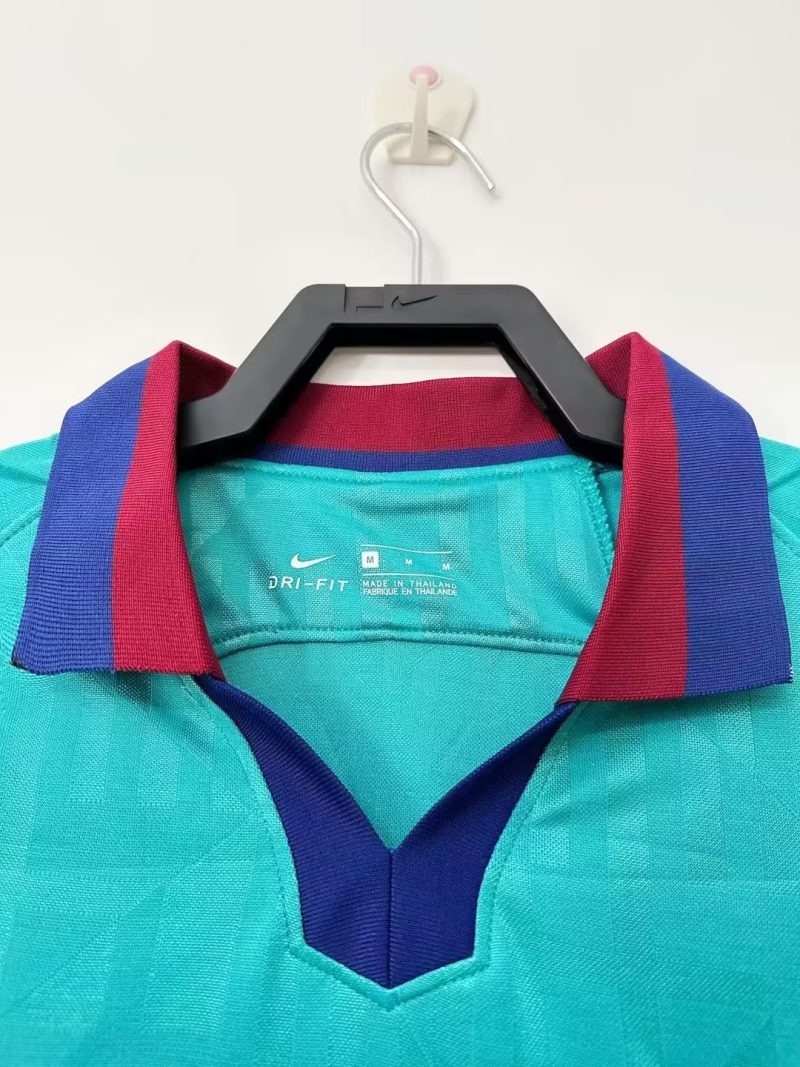 2019-2020 Barcelona  away short sleeves