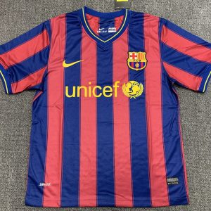2009-2010 Barcelona home short sleeves