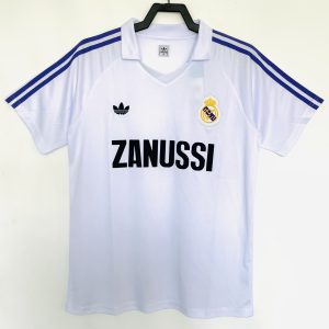 1984-1985  Real Madrid home short sleeves