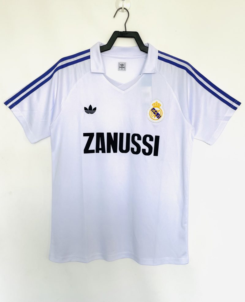 1984-1985  Real Madrid home short sleeves