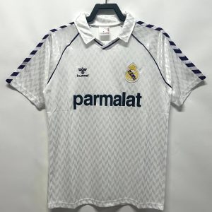 1986-1987 Real Madrid home short sleeves