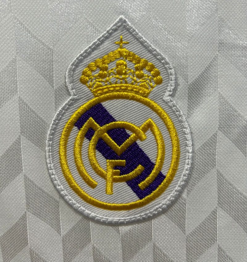 1984-1985  Real Madrid home short sleeves