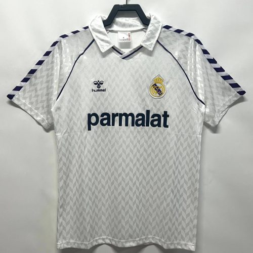 1986-1987 Real Madrid home short sleeves