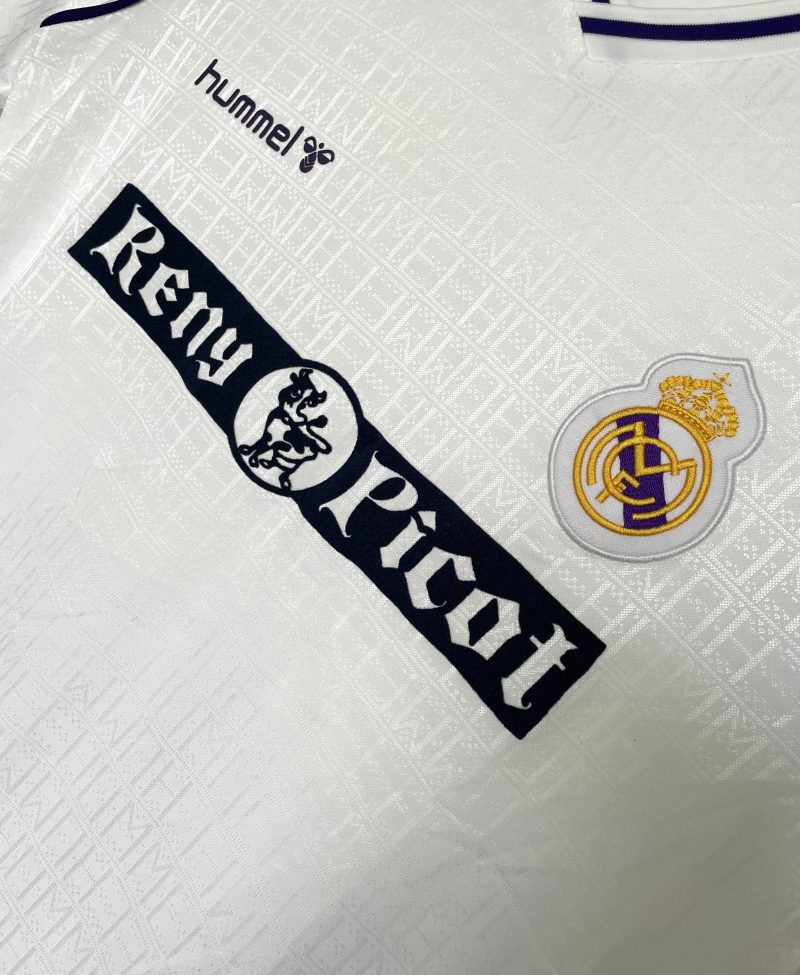 1988-1990  Real Madrid home short sleeves