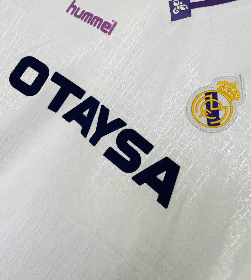 1990-1992 Real Madrid home short sleeves
