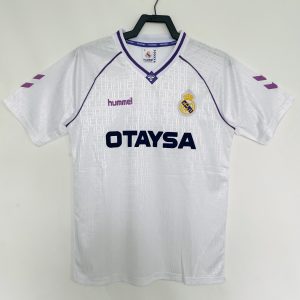1990-1992 Real Madrid home short sleeves