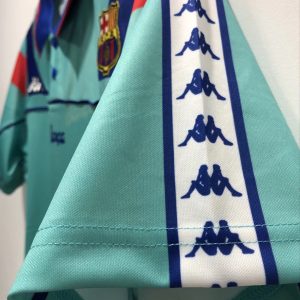 1992-1995 Barcelona  away short sleeves
