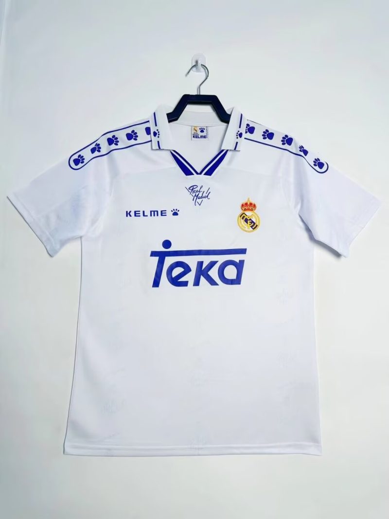 1994-1996 Real Madrid home short sleeves