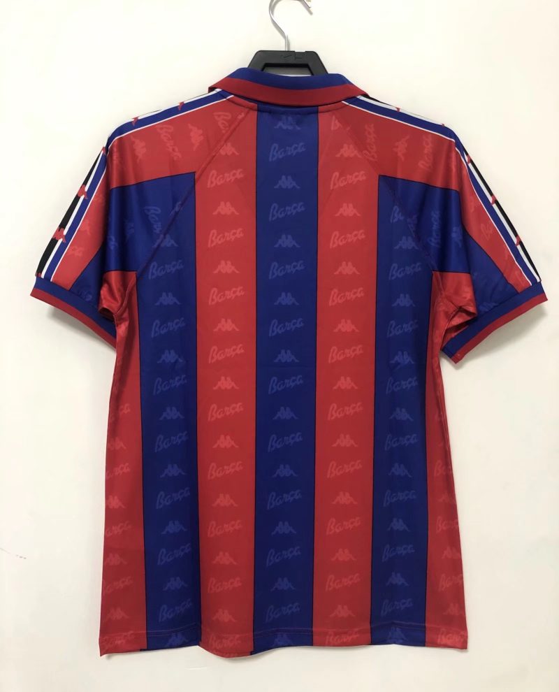 1996-1997 Barcelona home short sleeves