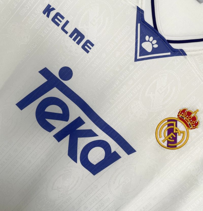 1996-1997 Real Madrid home short sleeves
