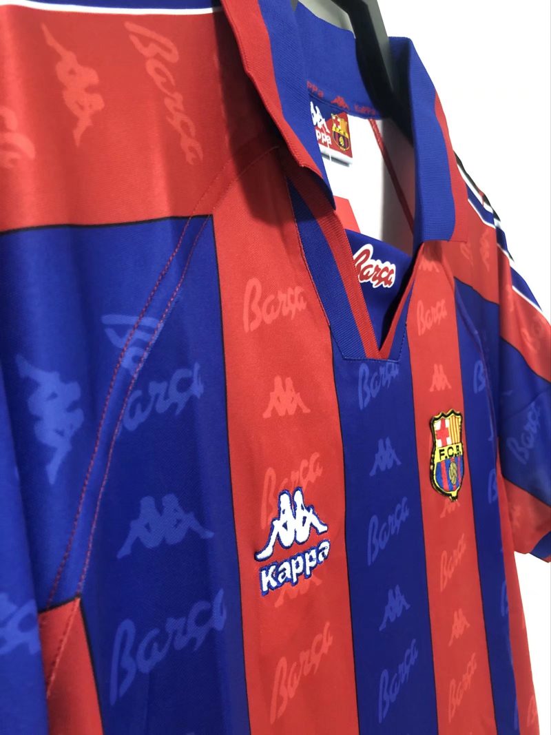 1996-1997 Barcelona home short sleeves
