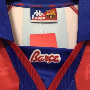 1996-1997 Barcelona home short sleeves