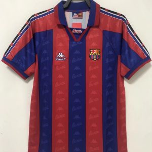 1996-1997 Barcelona home short sleeves