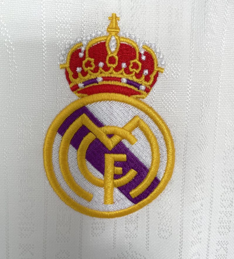 1996-1997 Real Madrid home short sleeves