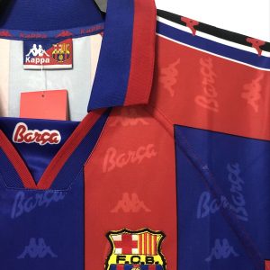 1996-1997 Barcelona home short sleeves