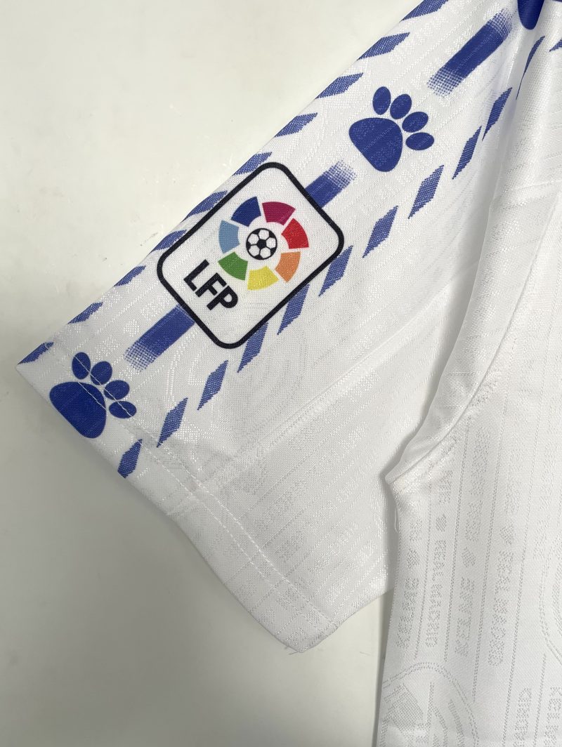 1996-1997 Real Madrid home short sleeves