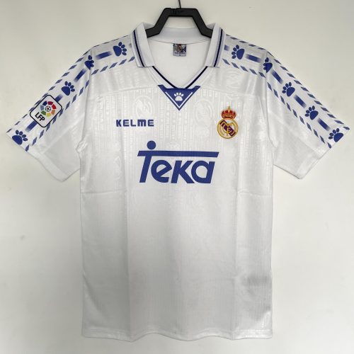 1996-1997 Real Madrid home short sleeves
