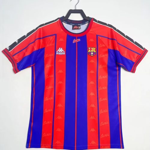 1997-1998 Barcelona home short sleeves