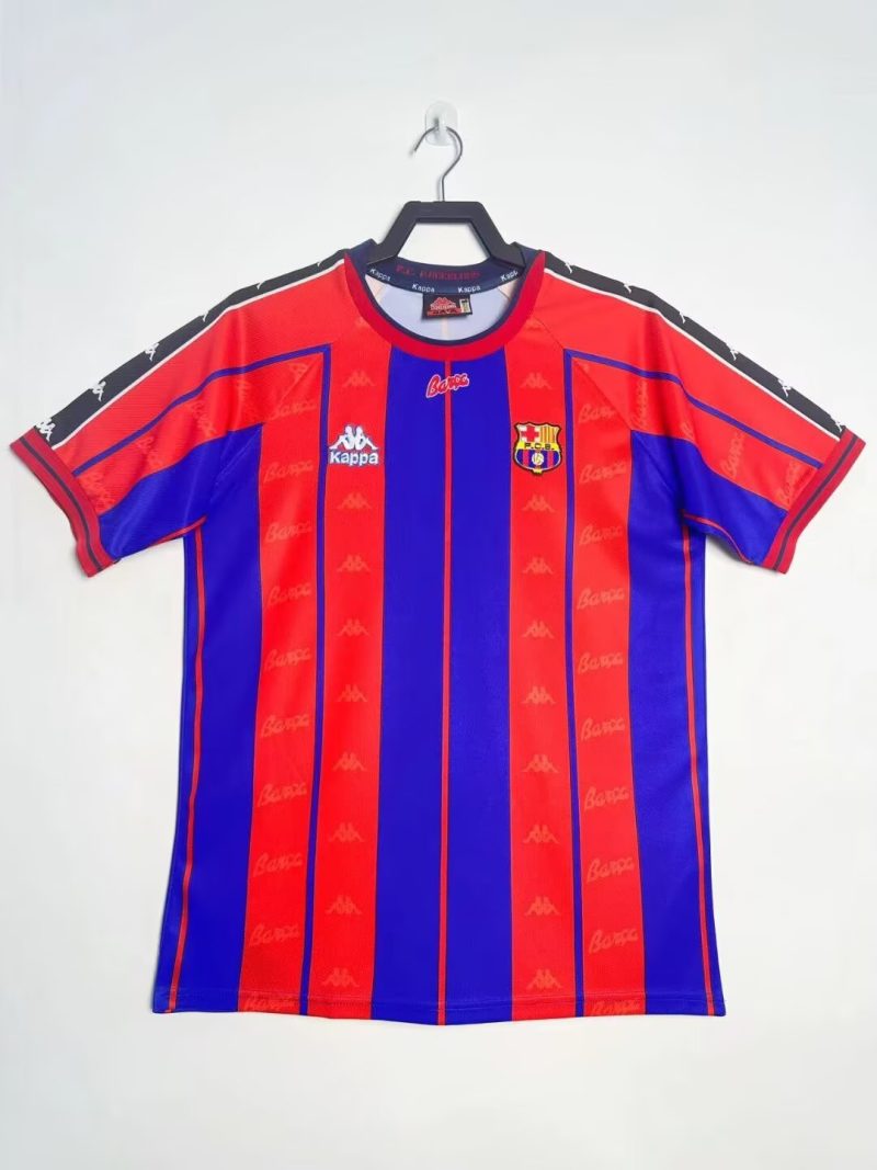 1997-1998 Barcelona home short sleeves