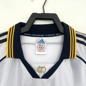 1998-2000 Real Madrid home short sleeves