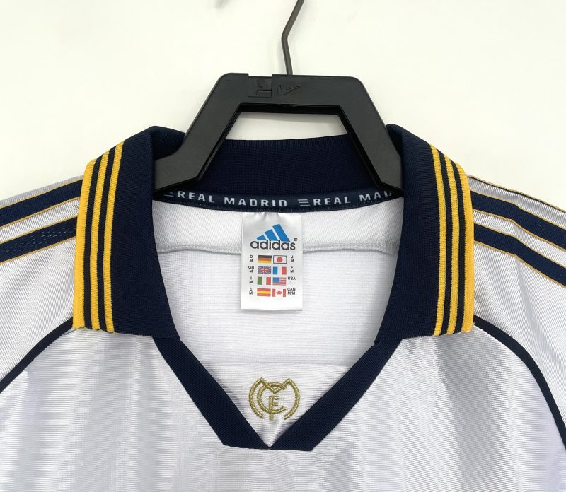 1998-2000 Real Madrid home short sleeves